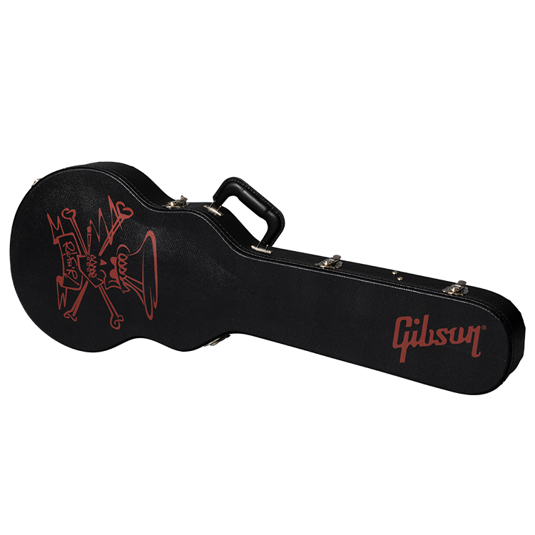 Slash Les Paul Guitar Case, November Red - ASSLSHCASE-RED