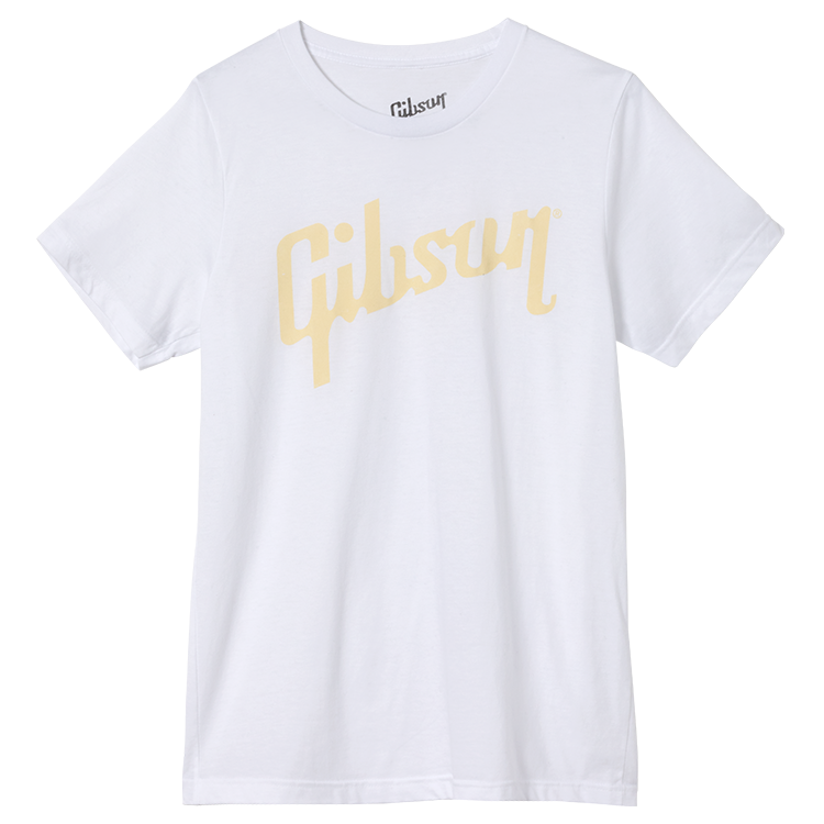 Distressed Gibson Tee (White) - GA-LC-WHTTXS