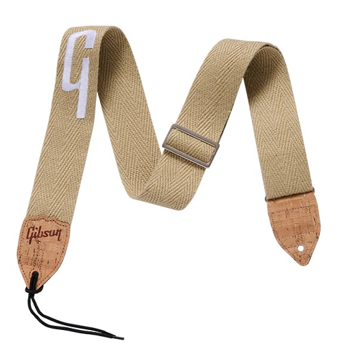 Hemp Guitar Strap - ASTSTN-TAN