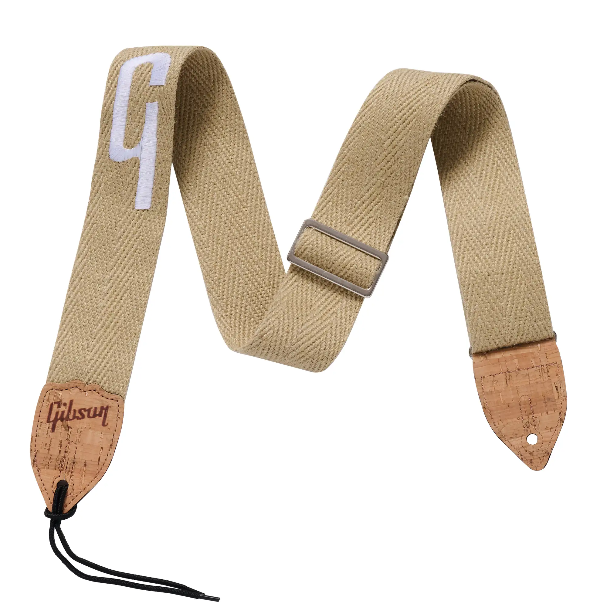 Hemp Guitar Strap - ASTSTN-TAN
