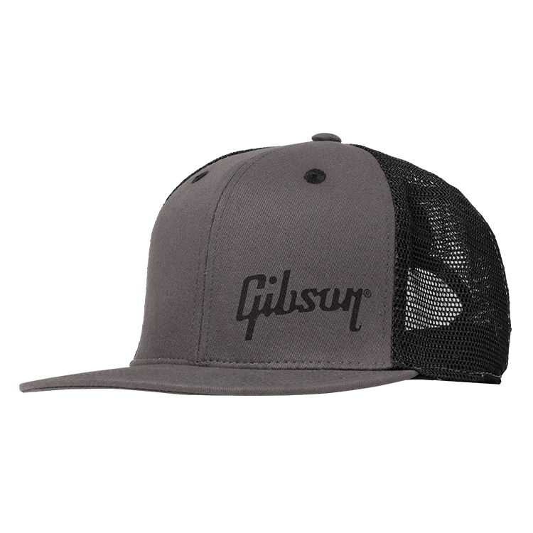 Charcoal Trucker Snapback - GA-GRYC
