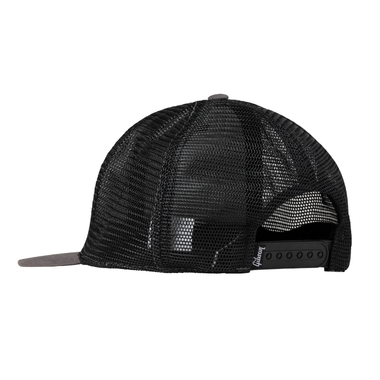 Charcoal Trucker Snapback - GA-GRYC