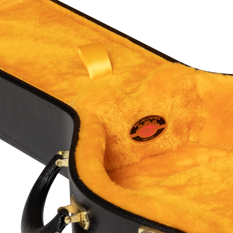 Lifton Historic Black/Goldenrod Hardshell Case, SG - ASLFTCASE-PB-SG
