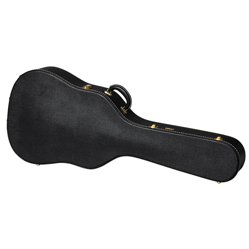Lifton Historic Black/Goldenrod Hardshell Case, Dreadnought - ASLFTCASE-PB-DN