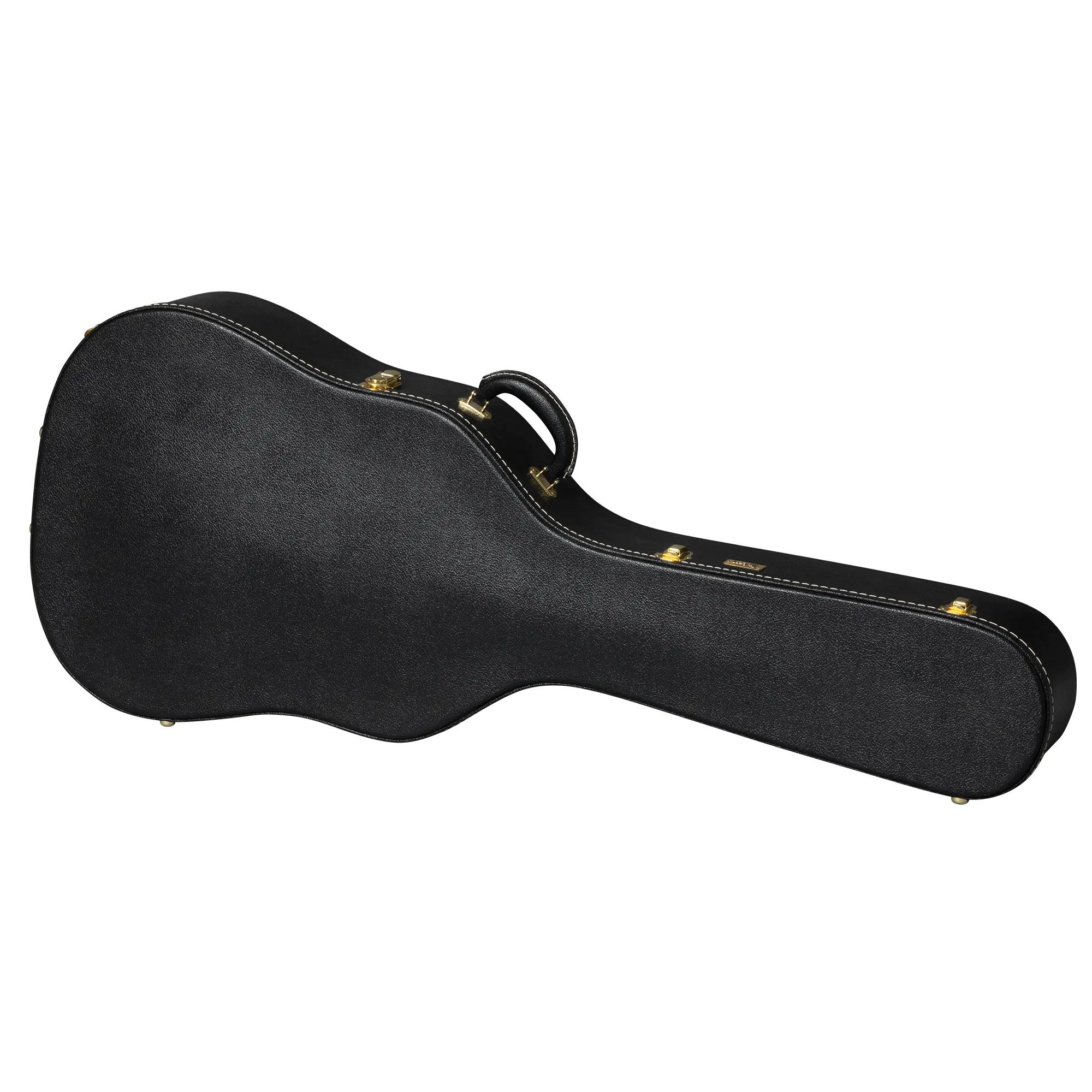 Lifton Historic Black/Goldenrod Hardshell Case, Dreadnought - ASLFTCASE-PB-DN