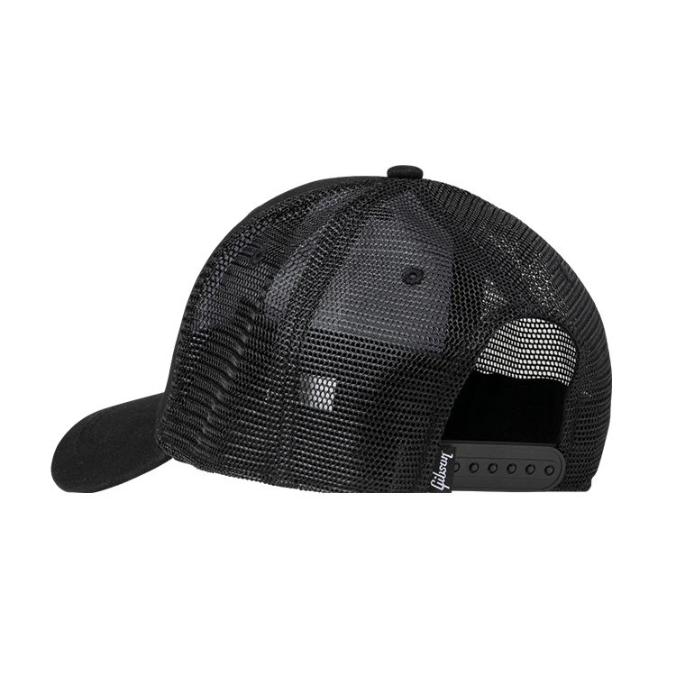 Black Trucker Snapback - GA-BKMC