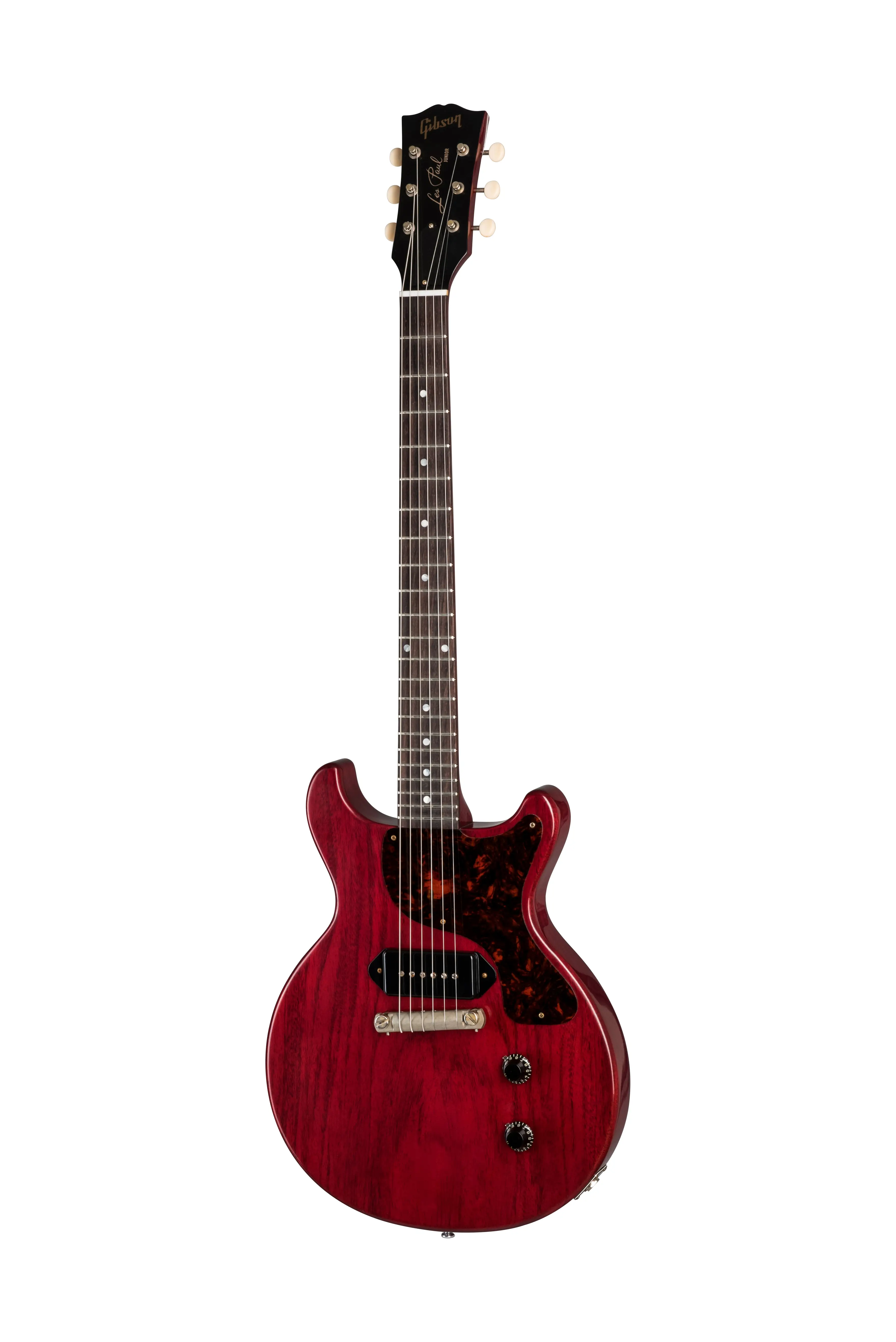 1958 Les Paul Junior Double Cut Reissue - Cherry-Red