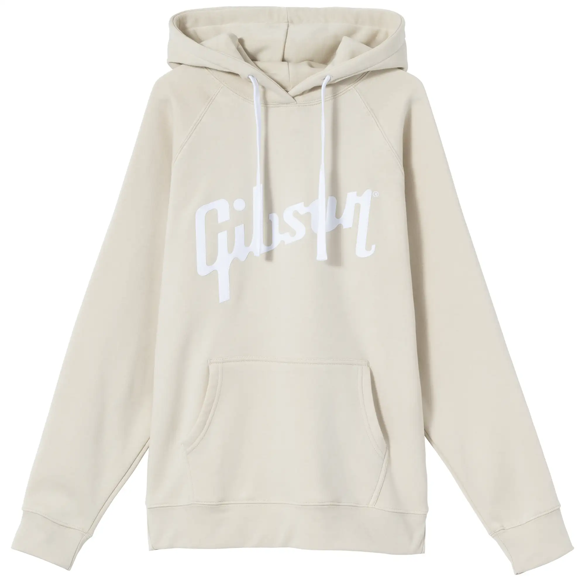 Felt Logo Pullover (Cream) - GA-GG-HOOD-CRM-SM
