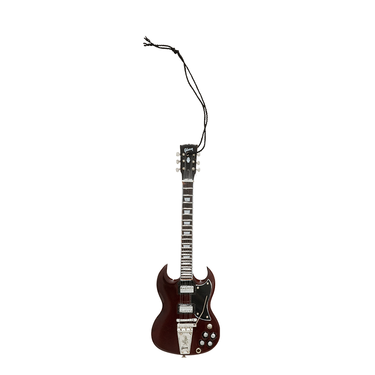 AXE HEAVEN® 6â SG Standard Cherry Mini Guitar Ornament - GG-851AH