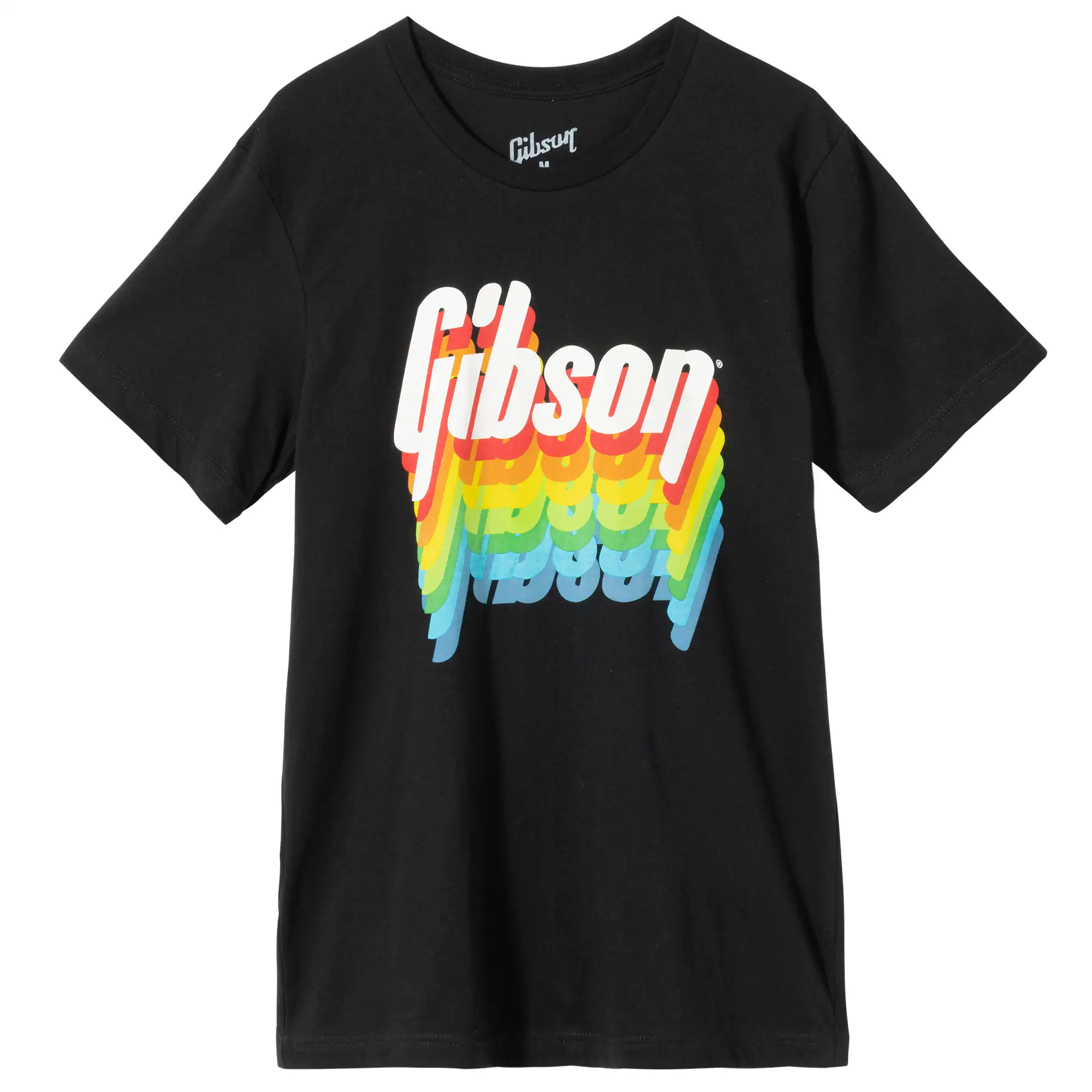 Rainbow Tee - GA-TEE-RNBW-BLK-SM