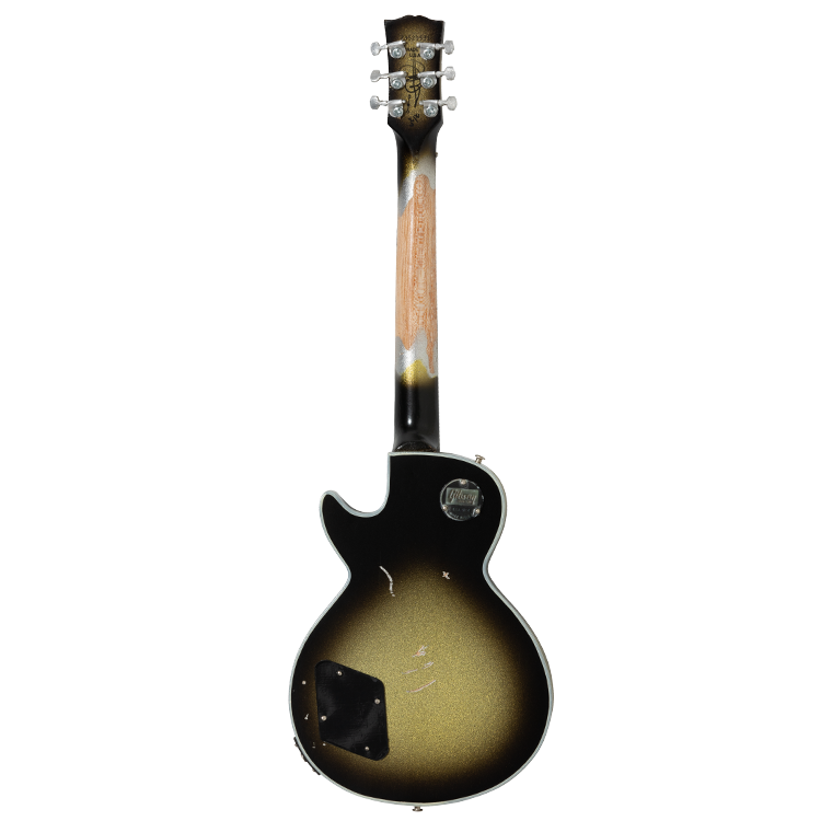 AXE HEAVEN® Adam Jones Silverburst Les Paul 1:4 Scale Mini Guitar Model - GG-129