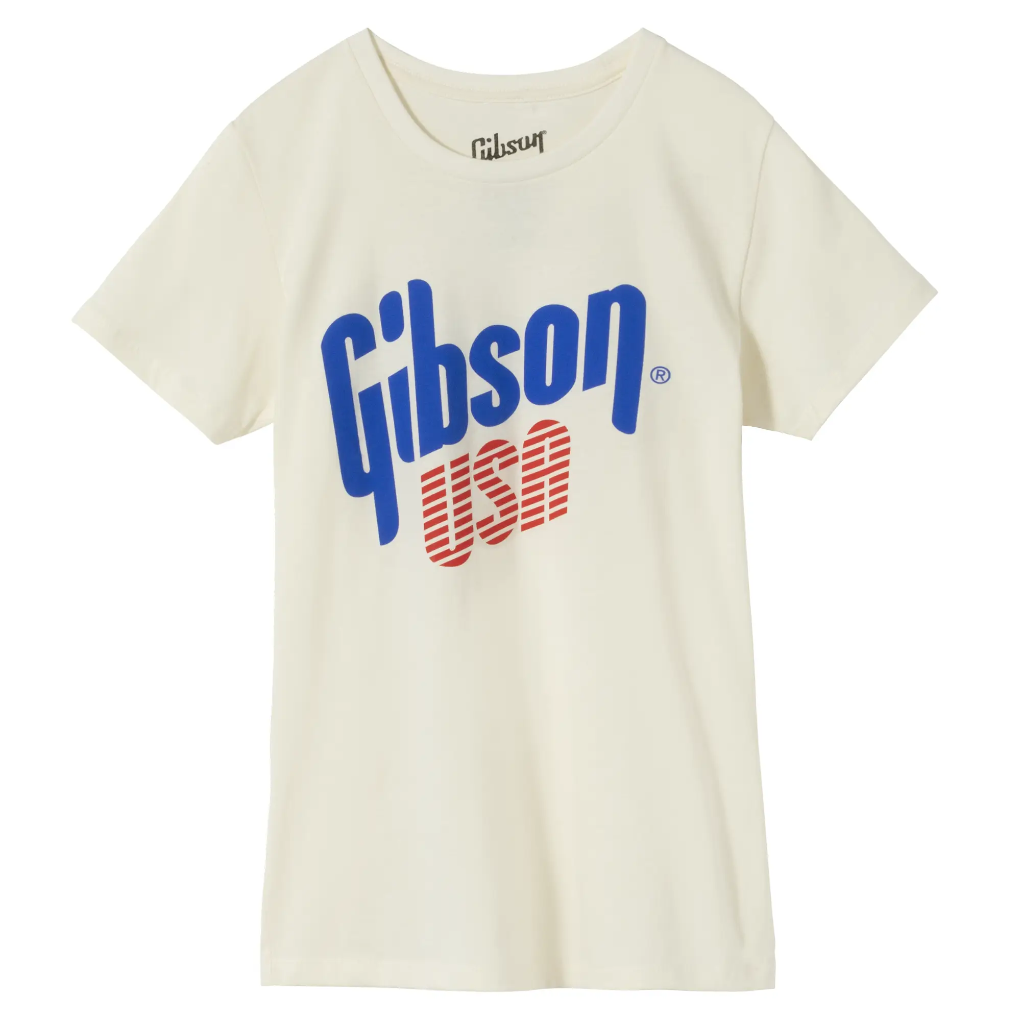 Gibson USA Women's Tee - GA-TEEWM-USA-WHT-SM