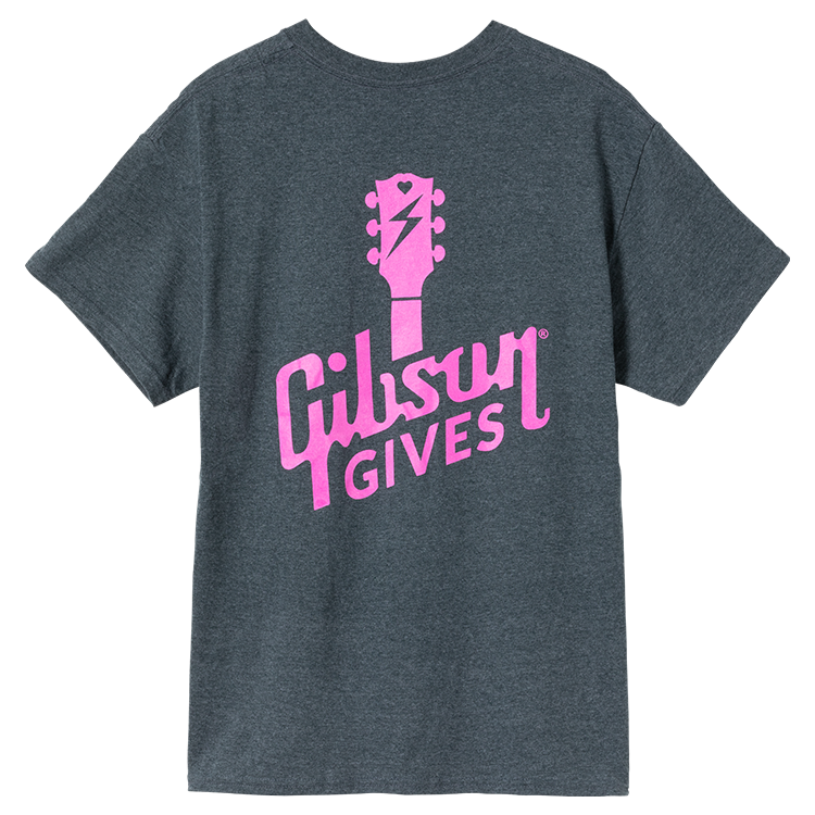 Women Who Rock x Gibson Tee (Gray) - GA-WWR-GRYTEE-SM