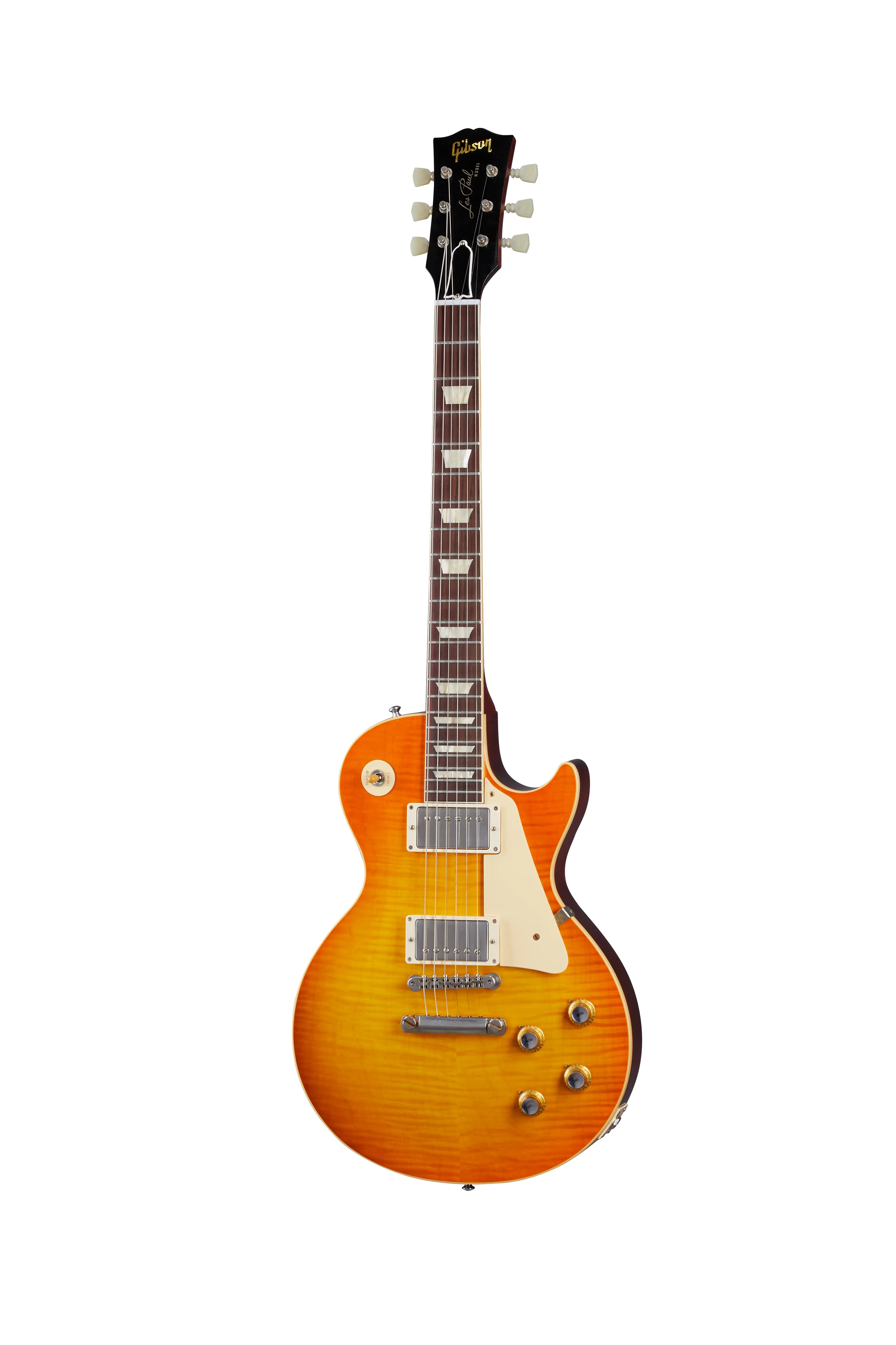 1960 Les Paul Standard Orange Lemon Fade Burst Ultra Light Aged - Orange-Lemon-Fade-Burst
