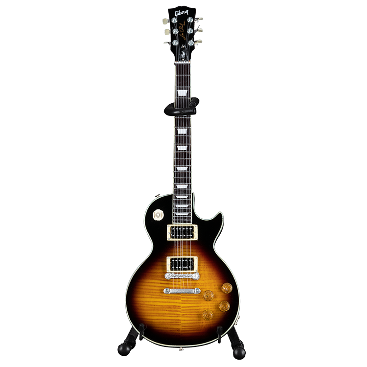 AXE HEAVENÂ® Les Paul Standard Slash November Burst 1:4 Scale Mini Guitar Model - GG-127AH