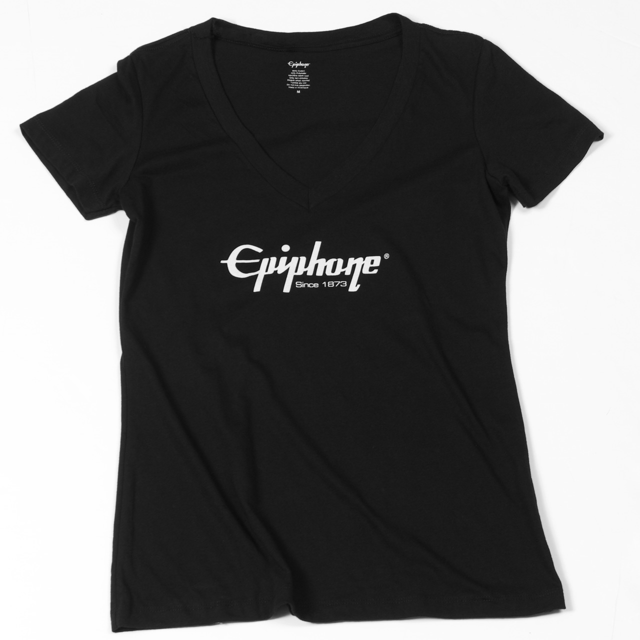 Epiphone Women's V-Neck T - GA-ECBWSM