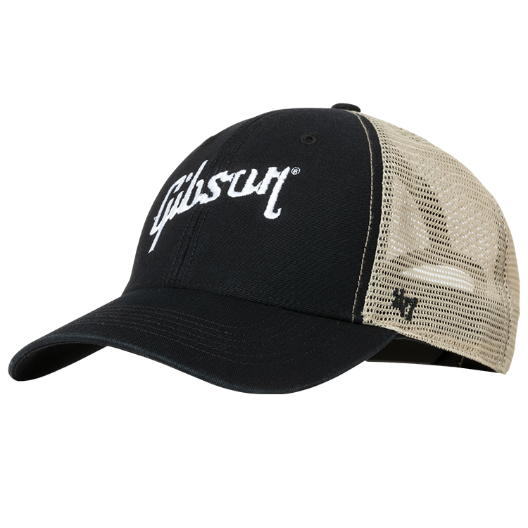 Gibson Classic Black '47 Flagship Wash MVP Hat - GA-47-FLGSHPBLK
