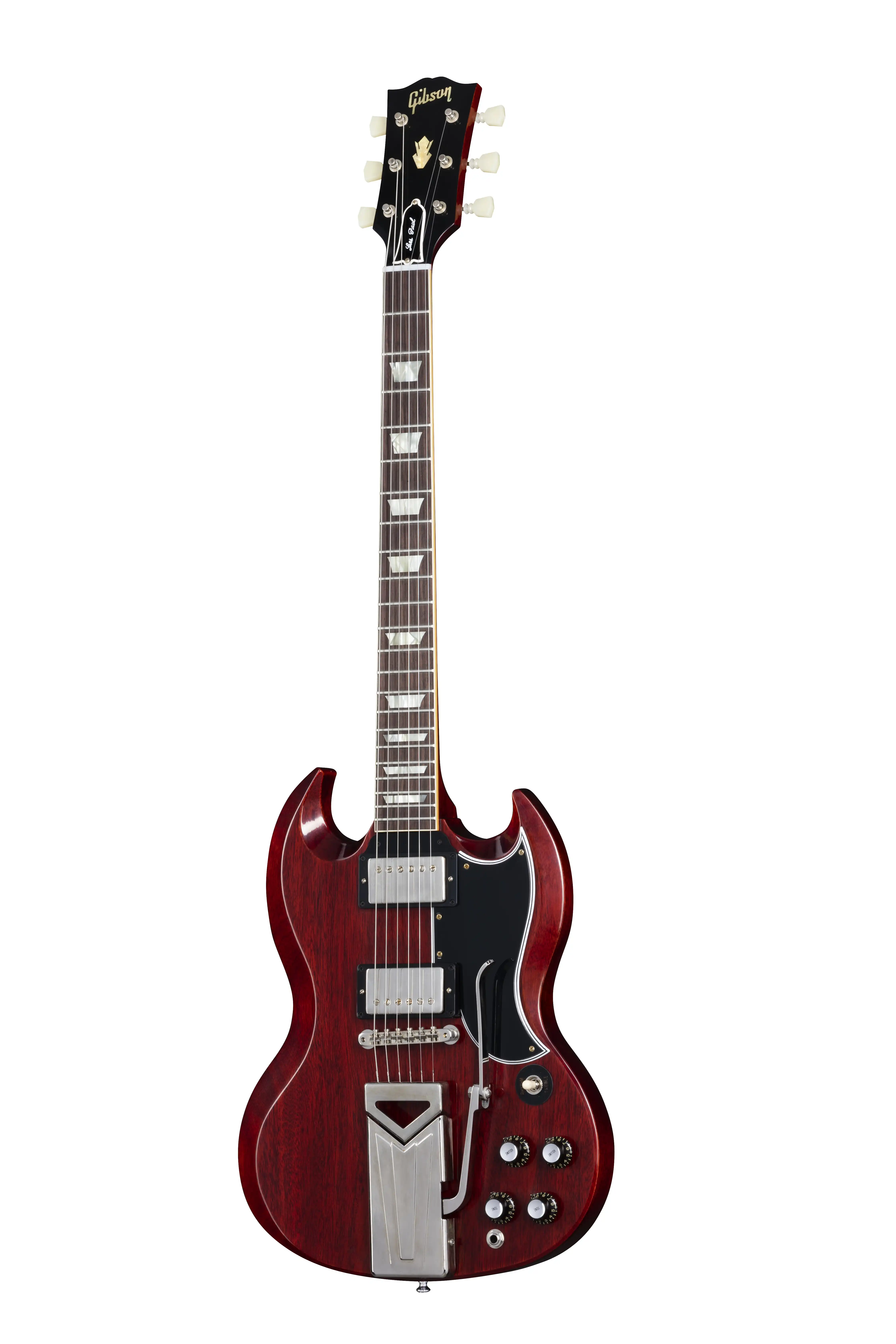 60th Anniversary 1961 Les Paul SG Standard With Sideways Vibrola - Cherry-Red