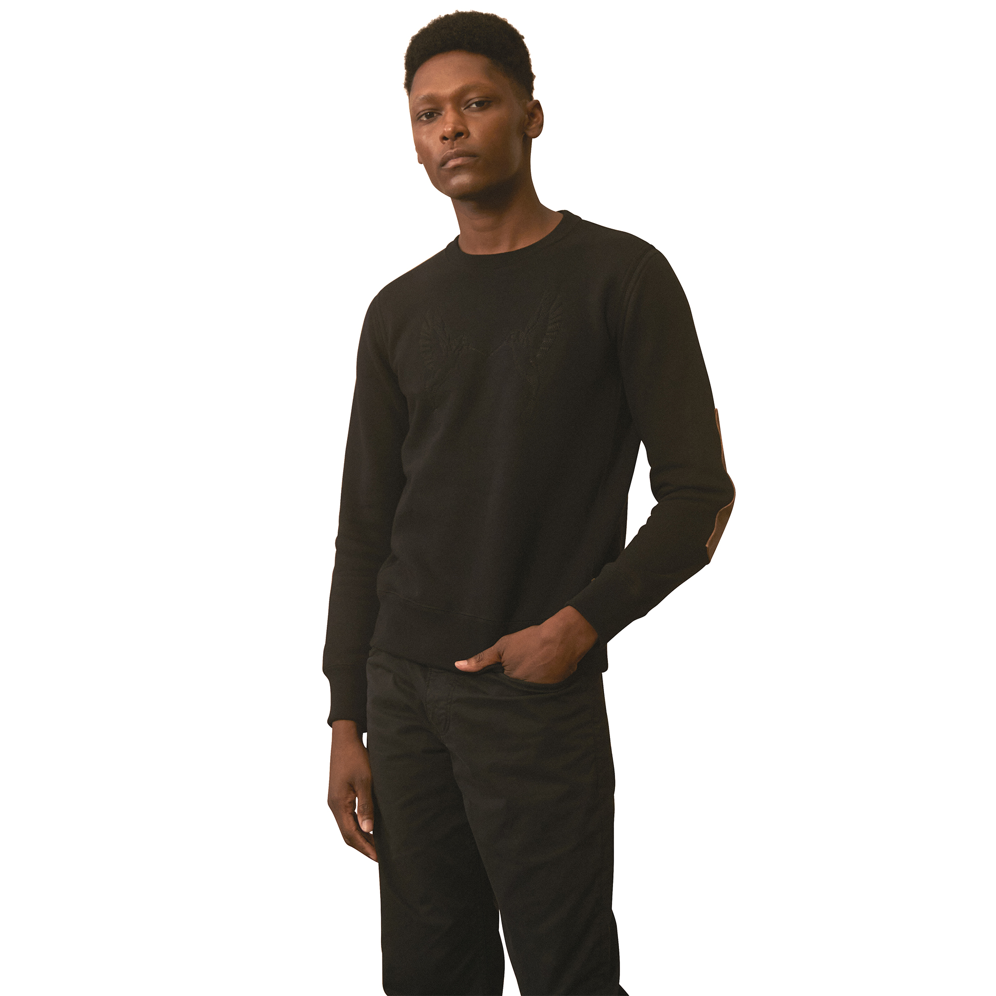 Billy Reid x Gibson Dover Crewneck Sweatshirt - GABR-104-700-XS