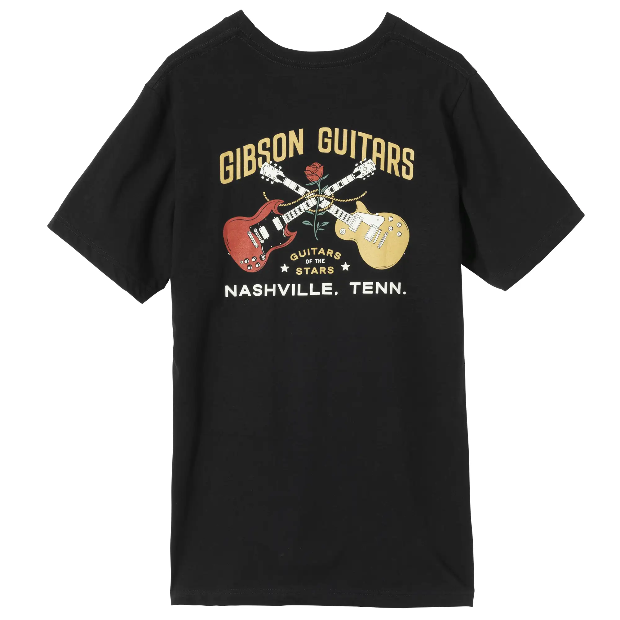 Guitars of the Stars Shop Tee (Black) - GA-GG-GSTARSTEE-SM