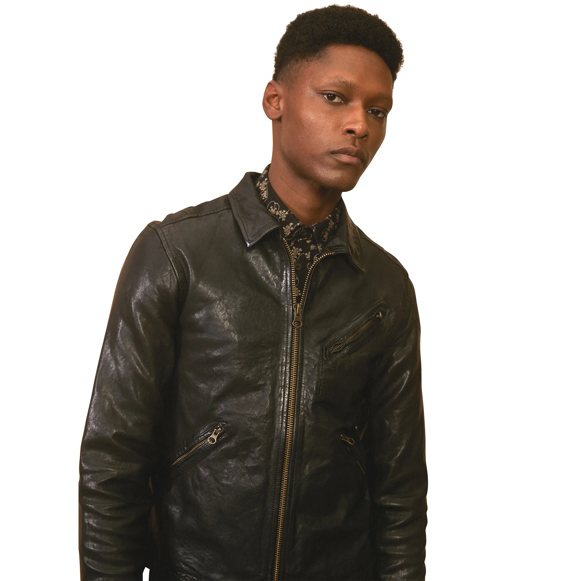 Billy Reid x Gibson Biker Jacket - GABR-204-083-XS