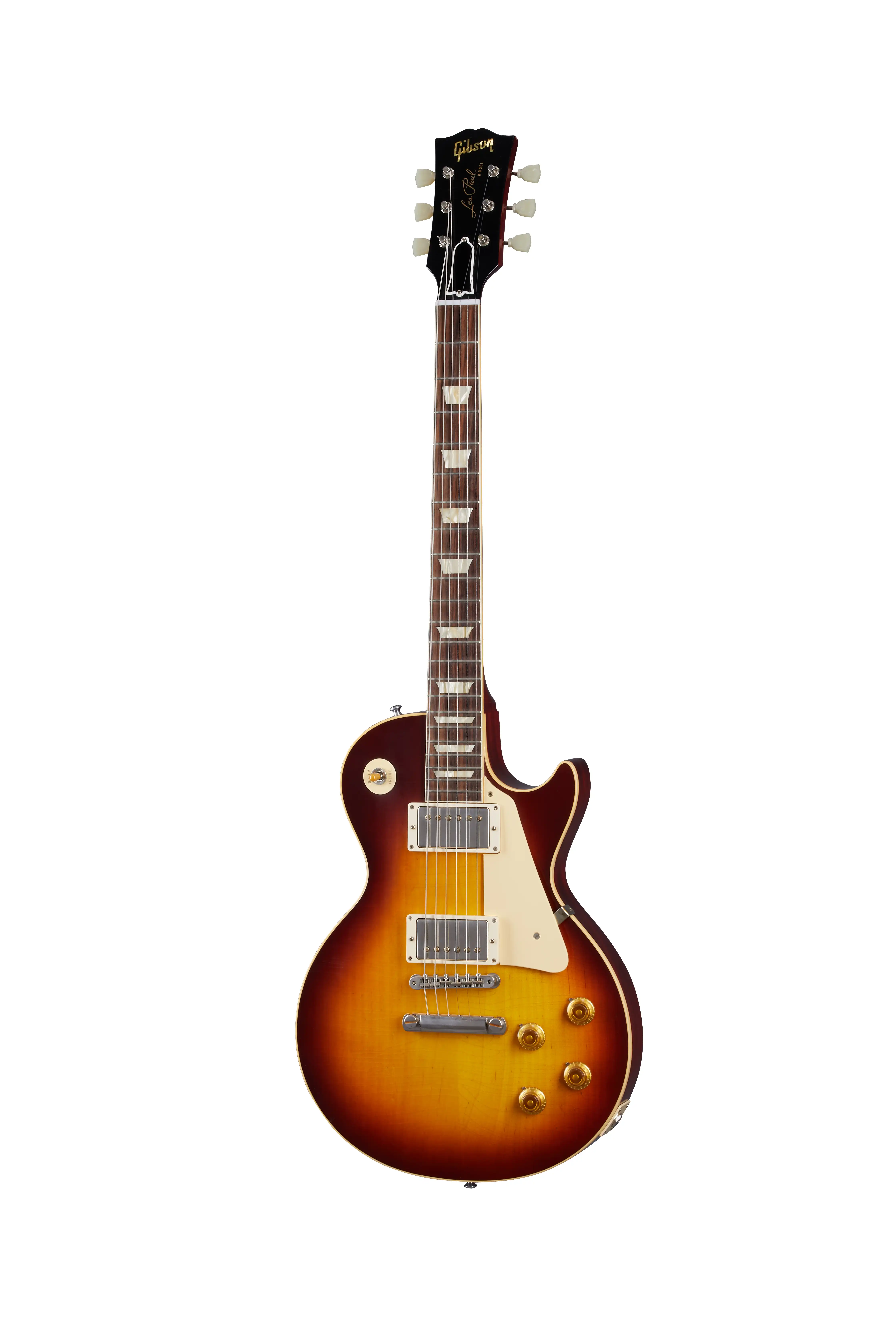1958 Les Paul Standard Bourbon Burst Ultra Light Aged - Bourbon-Burst