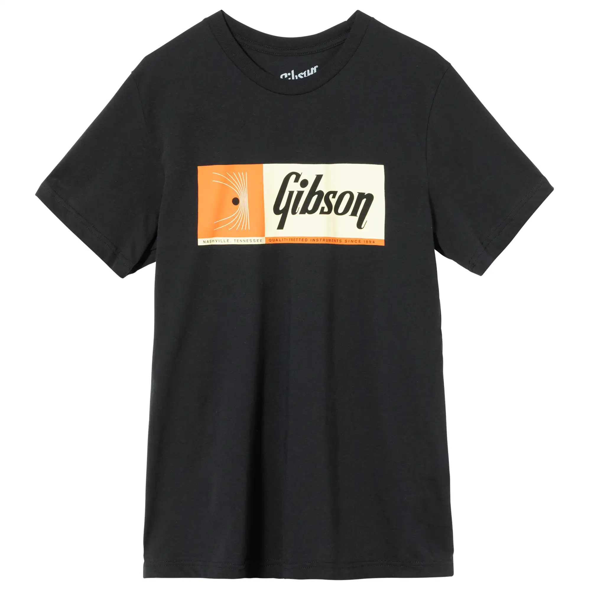 Quality Fretted Instruments Tee (Vintage Black) - GA-TEE-QFI-BLK-SM