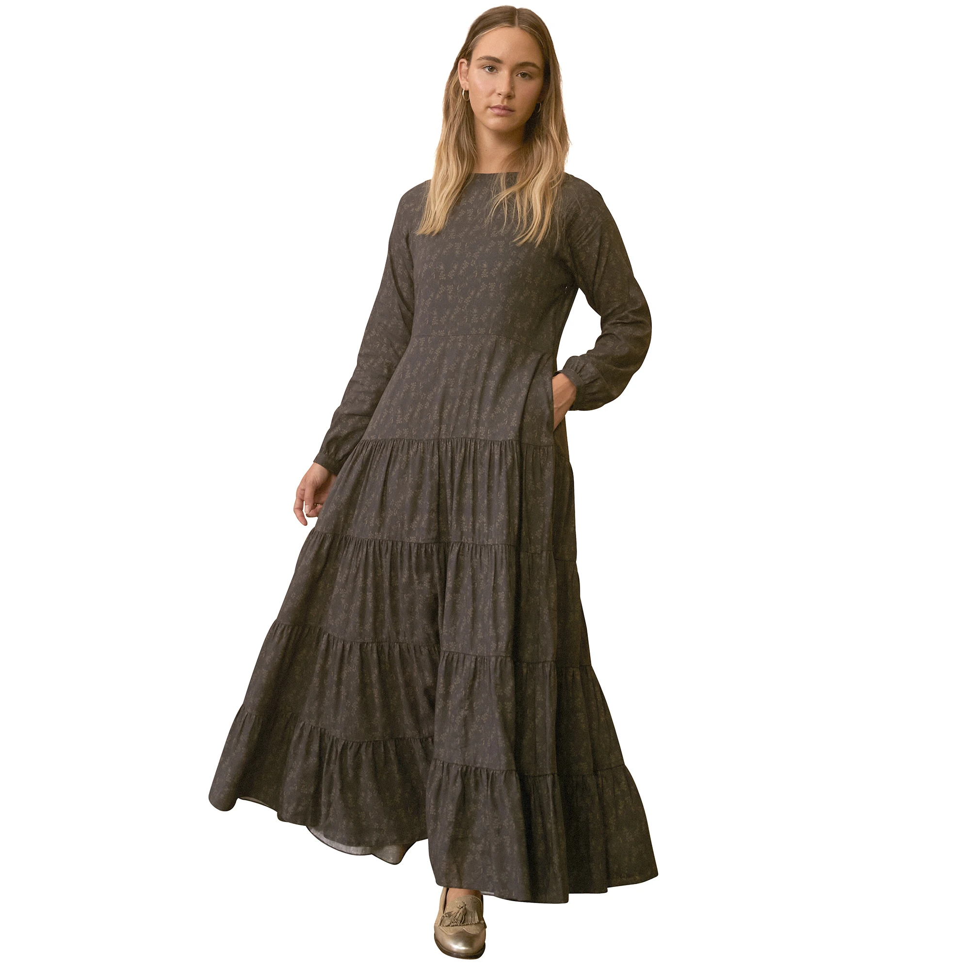 Billy Reid x Gibson Hummingbird Dress - GABR-1401-1517-XS