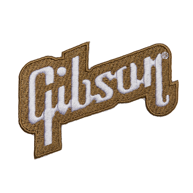 Gibson Logo Iron-On Patch - GP-GLD