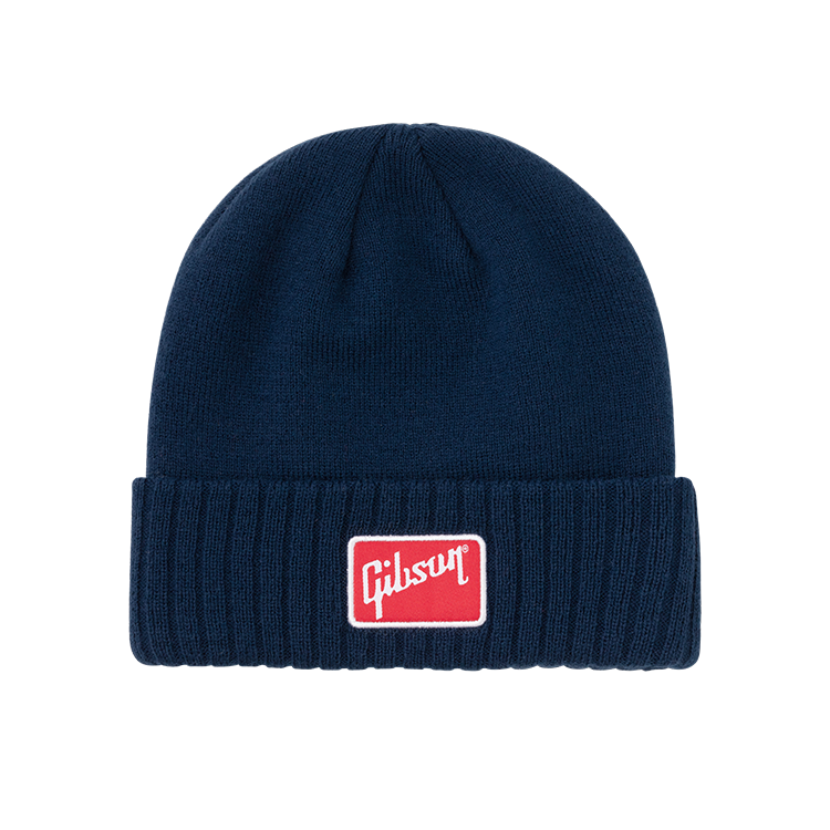 Gibson Cuffed Beanie (Navy) - GA-GG-BLUEBEANIE