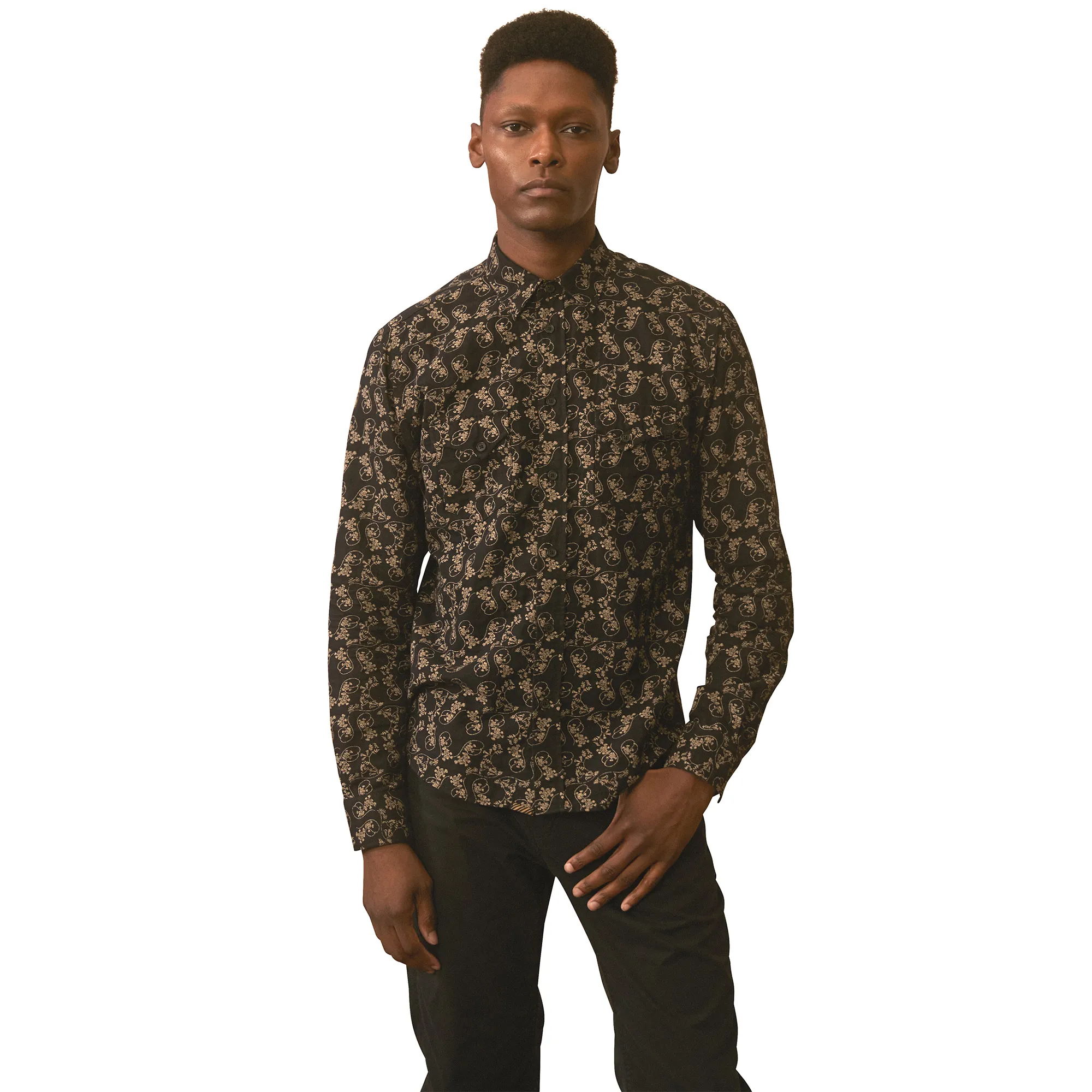 Billy Reid x Gibson Western Shirt - GABR-102-1613-XS