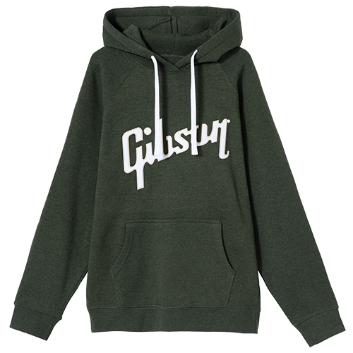 Chenille Logo Pullover (Heather Green) - GA-GG-HOOD-GRN-SM