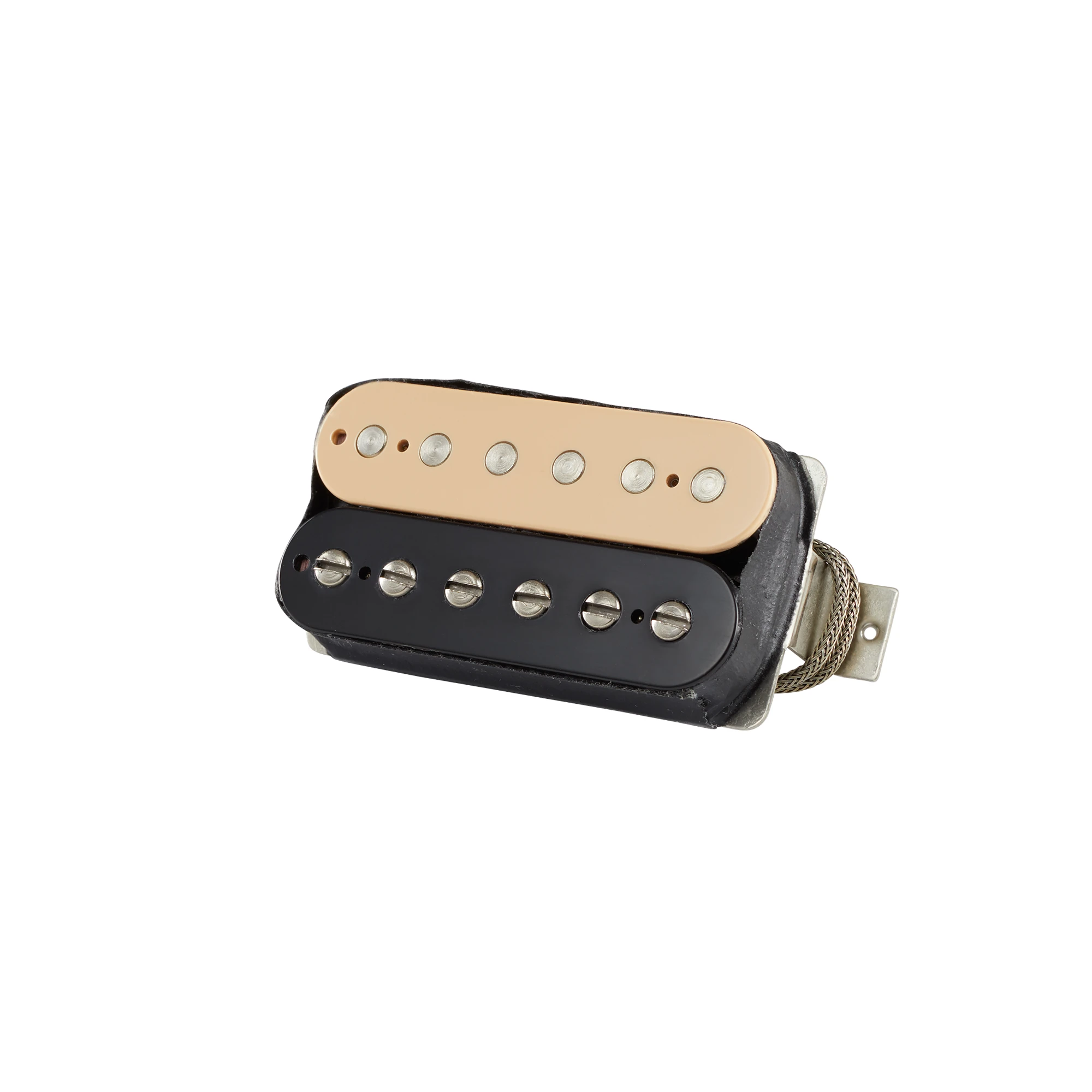 '57 Classic Plus (Double Black, Gold Cover, 2-Conductor, Potted, Alnico 2, 9K) - PU57DBGC2