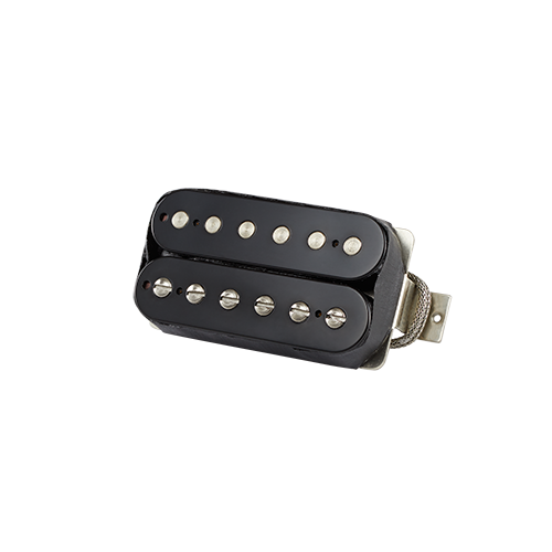 '57 Classic Plus (Double Black, Gold Cover, 2-Conductor, Potted, Alnico 2, 9K) - PU57DBGC2