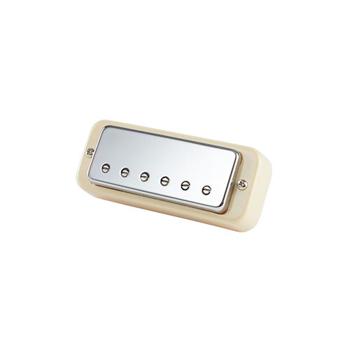 Original Mini-Humbucker (Treble, Chrome Cover, 2-Conductor, Potted, Alnico 2, 6.2K) - PUMHTCC2