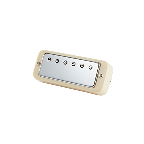 Original Mini-Humbucker (Treble, Chrome Cover, 2-Conductor, Potted, Alnico 2, 6.2K) - PUMHTCC2