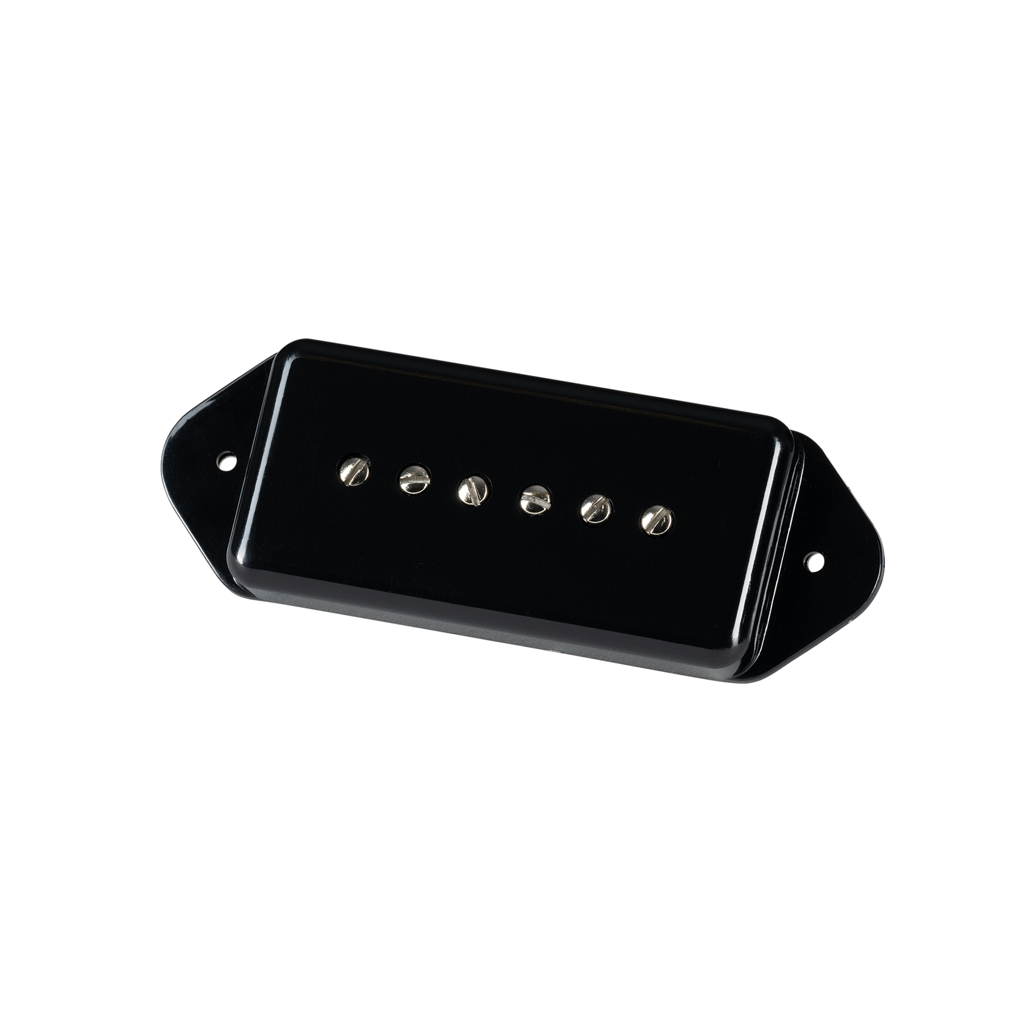P-90 DC (Black Dogear, 2-conductor, Potted, 17.4k, Neo) - PU90DCDEBC2