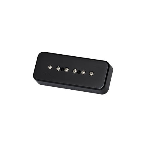 P-90 DC (Black Soapbar, 2-conductor, Potted, 17.4k, Neo) - PU90DCSBBC2