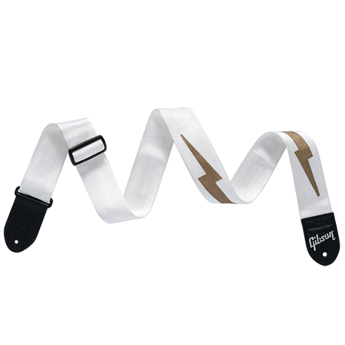 The Lightning Bolt Seatbelt (White) - ASBOLT-WHT