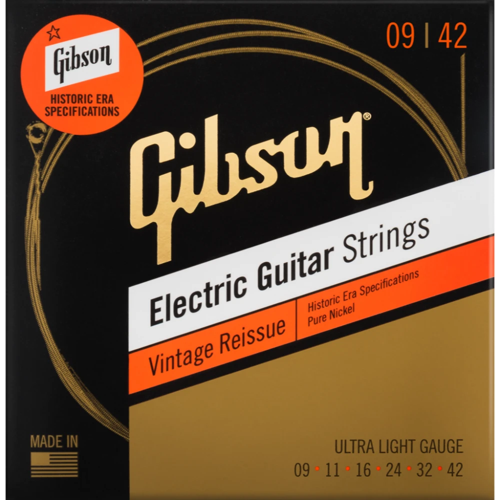Vintage Reissue Electric Guitar Strings - SEG-HVR9
