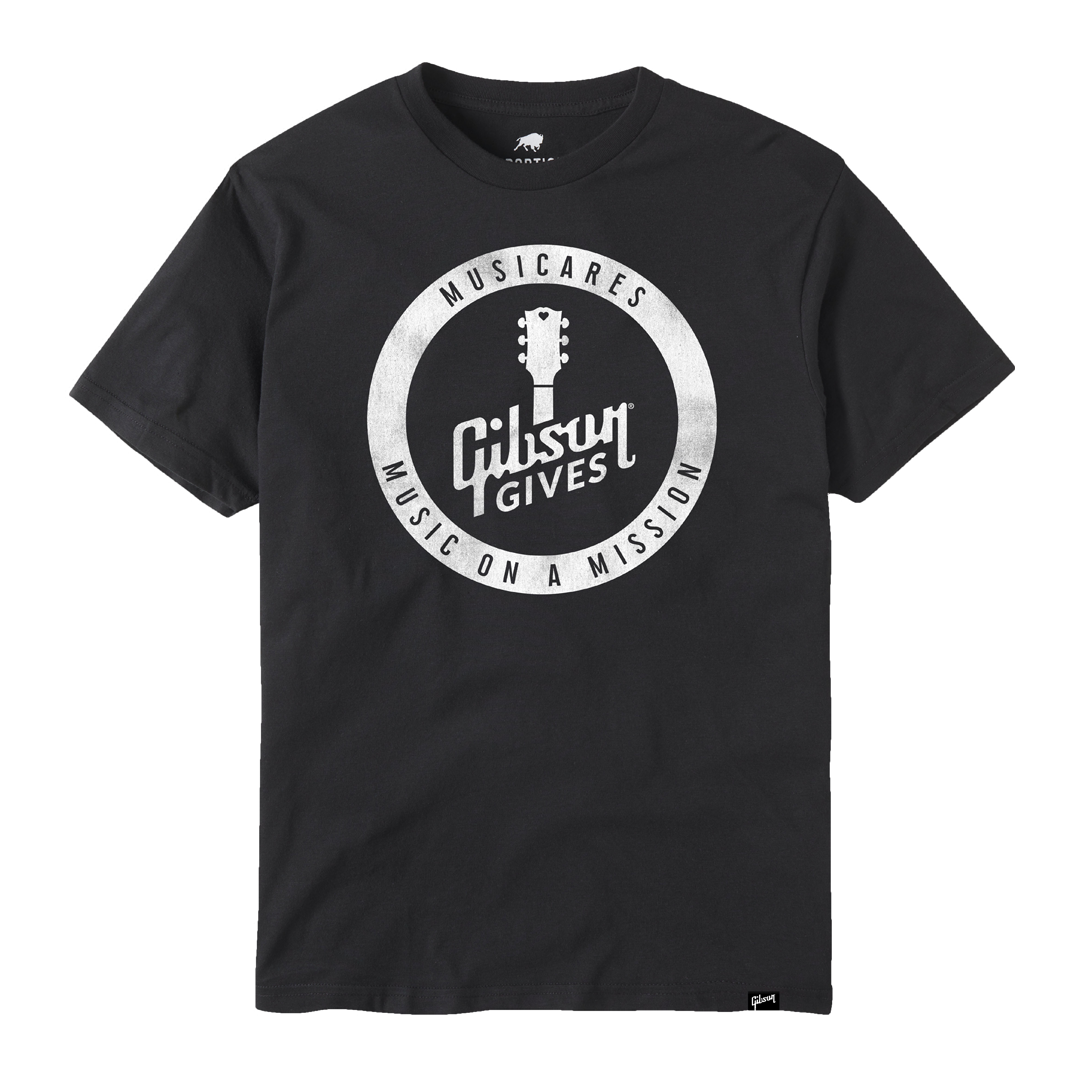 Gibson Gives x MusiCares: Music on a Mission Tee - GA-MOAM-TEE-SM