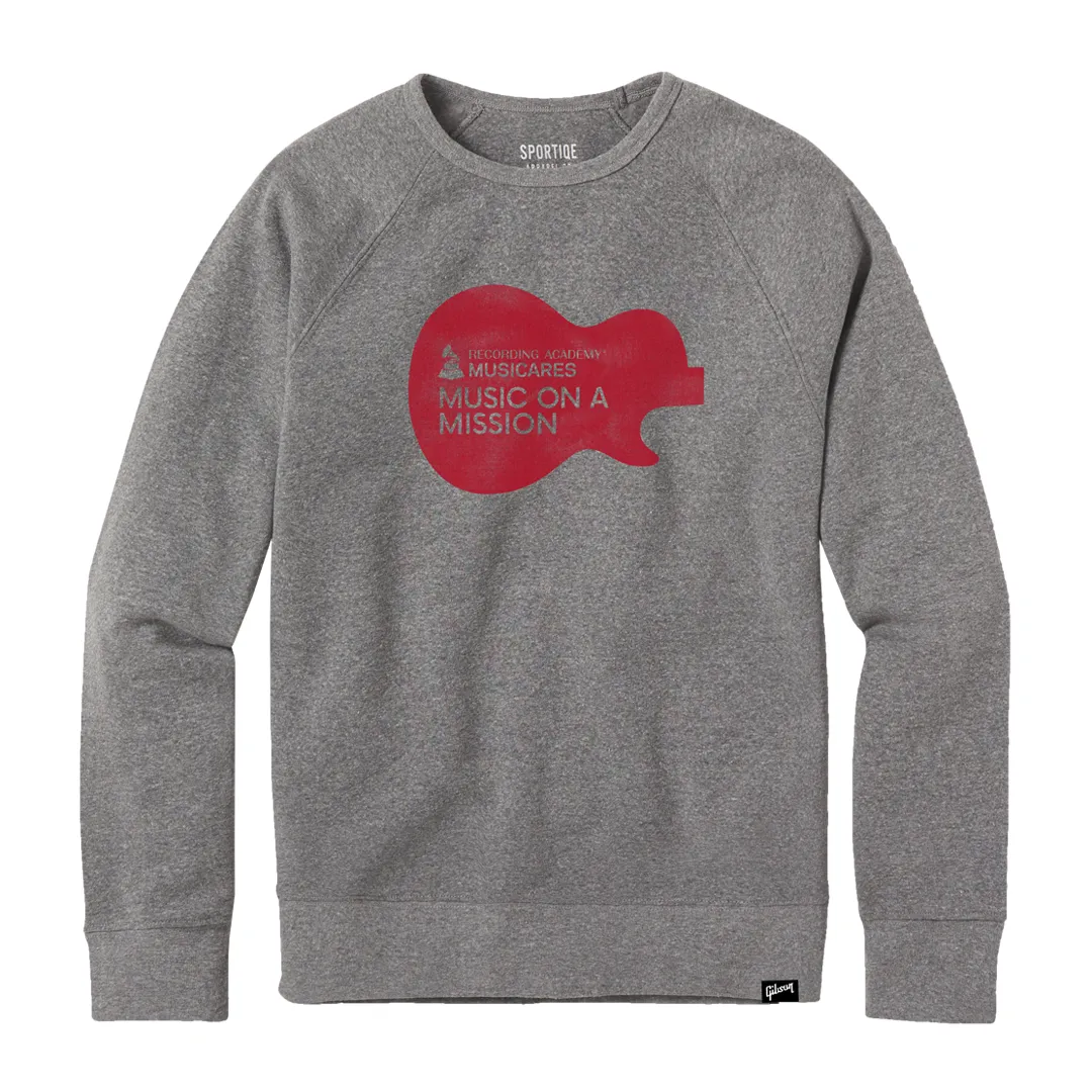 Gibson Gives x MusiCares: Music on a Mission Sweatshirt - GA-MOAM-SWET-SM