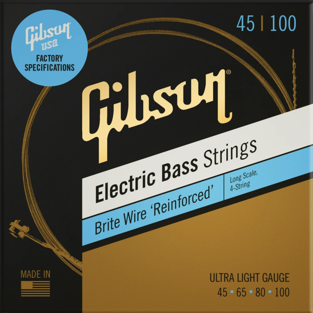 Brite Wire Electric Bass Strings, Long Scale - SBG-LSUL