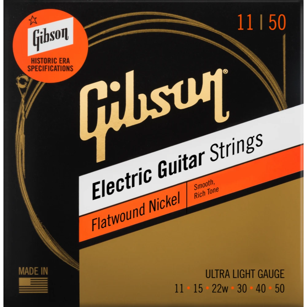 Flatwound Electric Guitar Strings - SEG-FW11