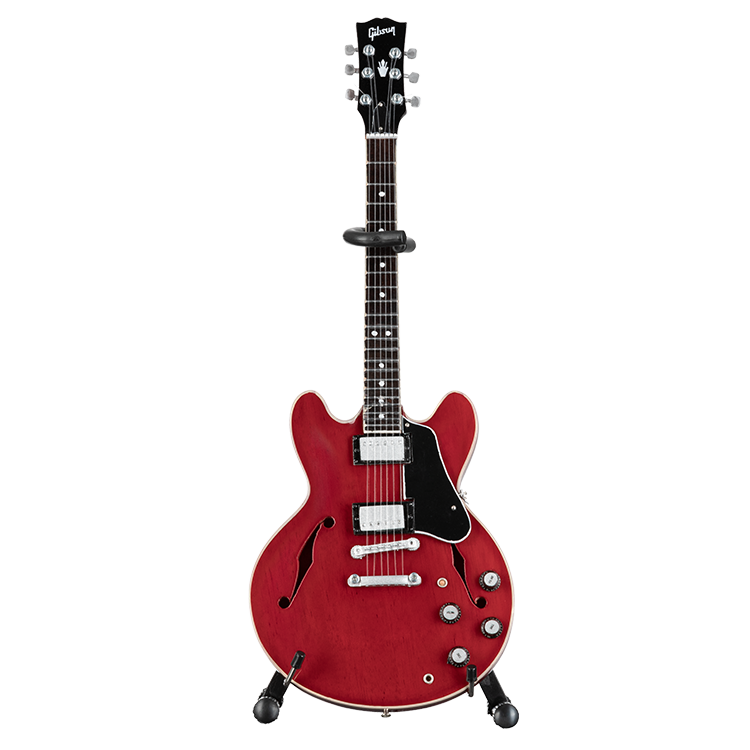 AXE HEAVENÂ® ES-335 Faded Cherry 1:4 Scale Mini Guitar Model - GG-320AH