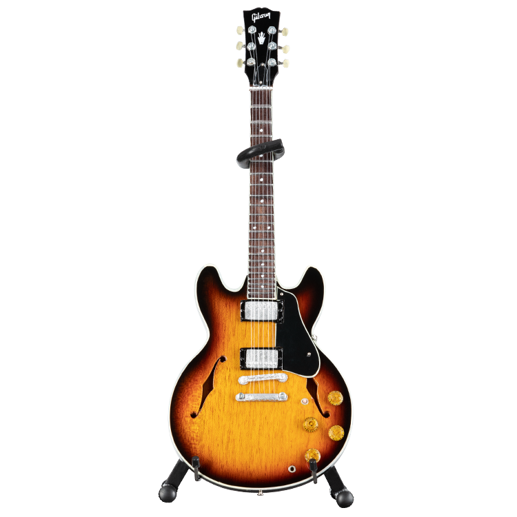 AXE HEAVEN ES-335 Vintage Sunburst Mini Guitar Model - GG-322AH