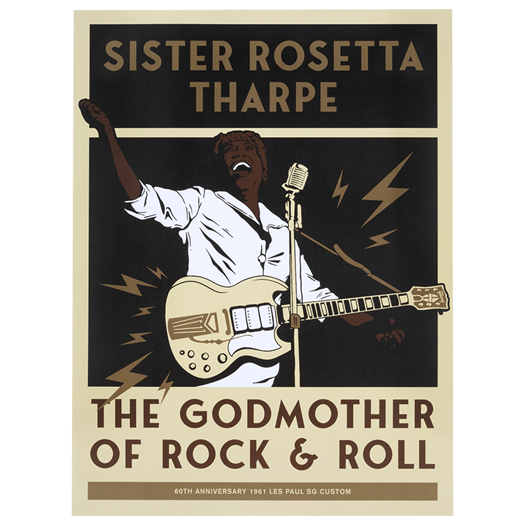 Sister Rosetta Tharpe Poster - GA-SRT-POSTER