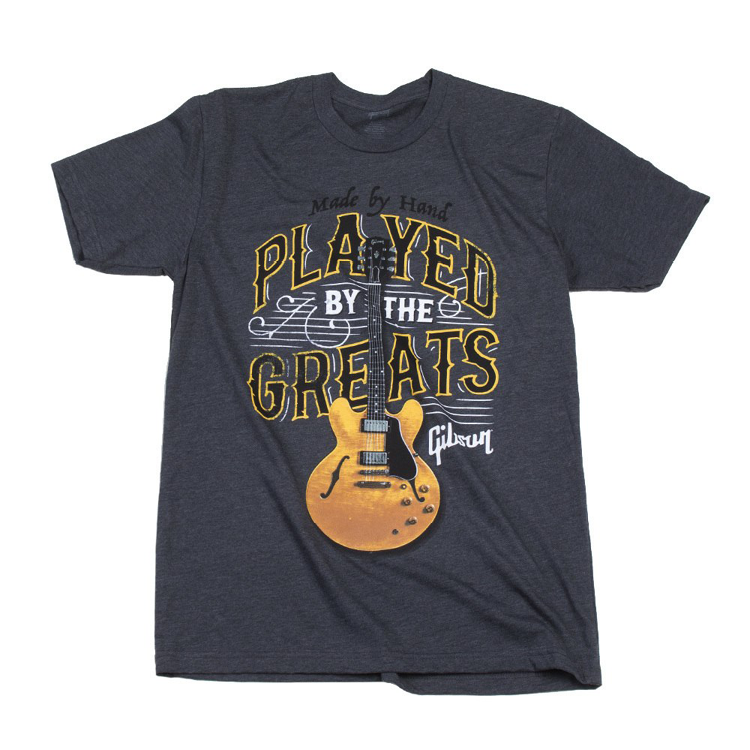 Played By the Greats T (Charcoal) - GA-PBGMSM